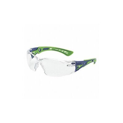 Bolle Safety Boll� Safety 40256, Rush+ Safety Glasses Platinum�,Blue & Green...