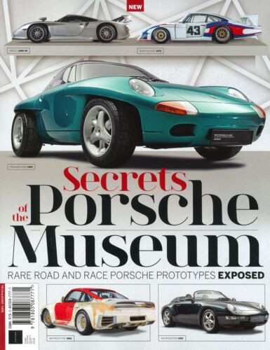 UK Secrets of the Porsche Museum Magazine 911 Storage, Prototype, Race Car, 2023 - Afbeelding 1 van 3