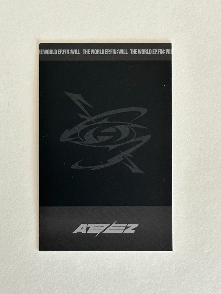 ATEEZ 2nd Album THE WORLD EP.FIN : WILL D Version - K-Pop Album Mit Photocards