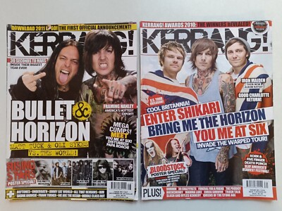 Kerrang 1324 Aug 7 2010 + 1341 Dez 2010 Bring me the Horizon Enter Shikari BMTH