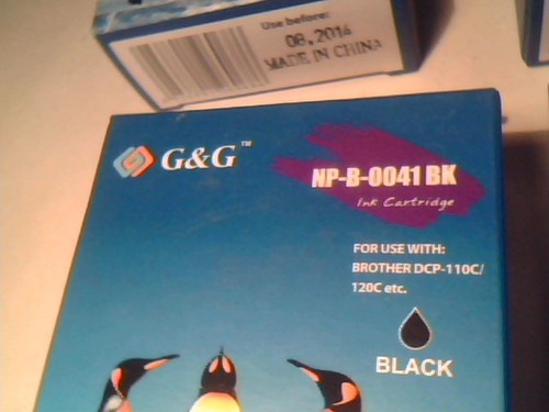 Set of G&G NP-B-0041 Color Inkjet Ink Cartridges Compatible LC-41 Brother MFC - Picture 2 of 6