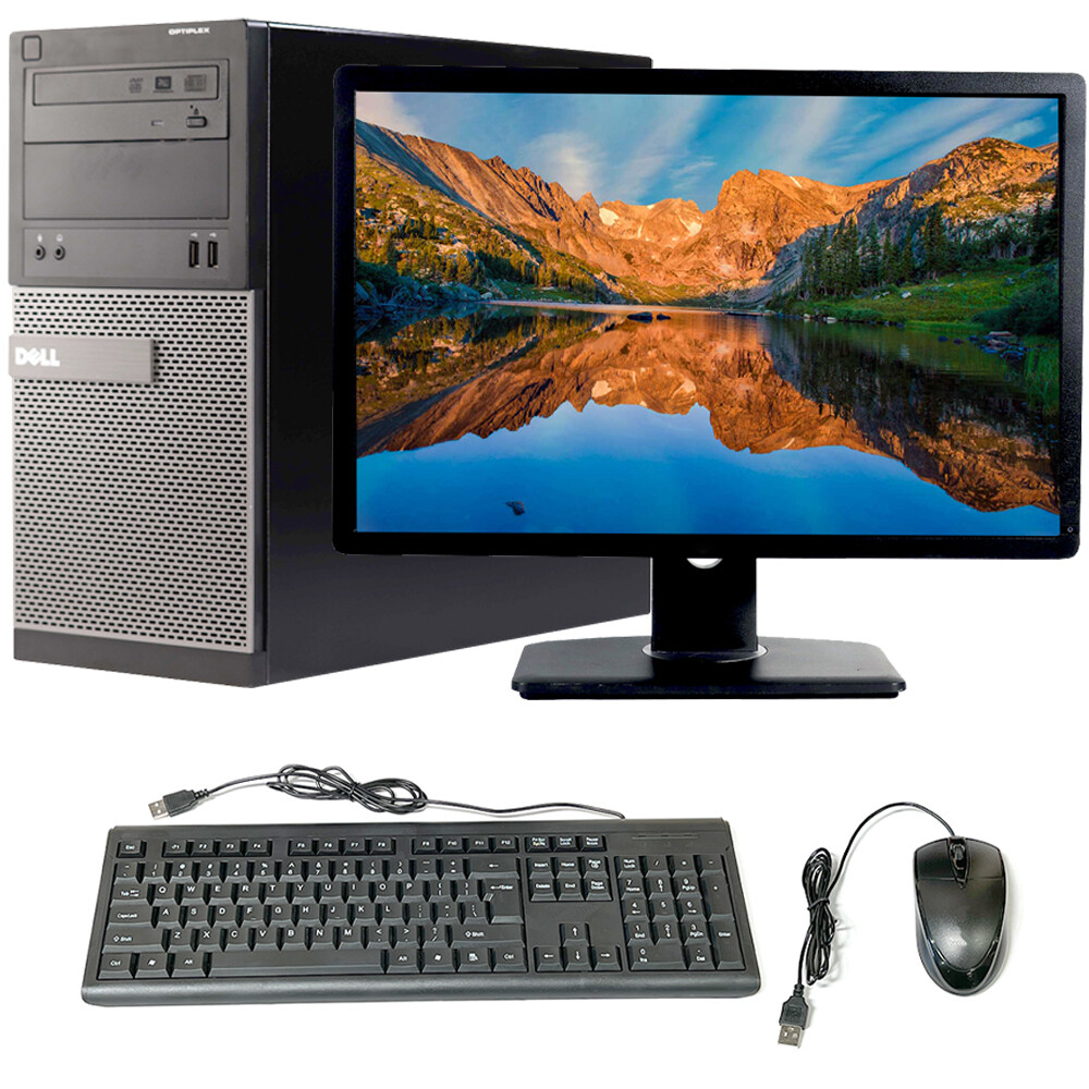 Dell i5 Desktop MT 8GB RAM 2TB HD 22