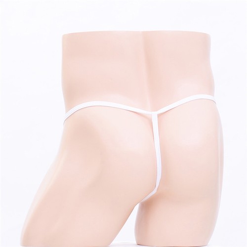 Men's Sexy G-string O-Ring Briefs Open Pouch T-back Thongs Lingerie Underwear - Picture 12 of 22
