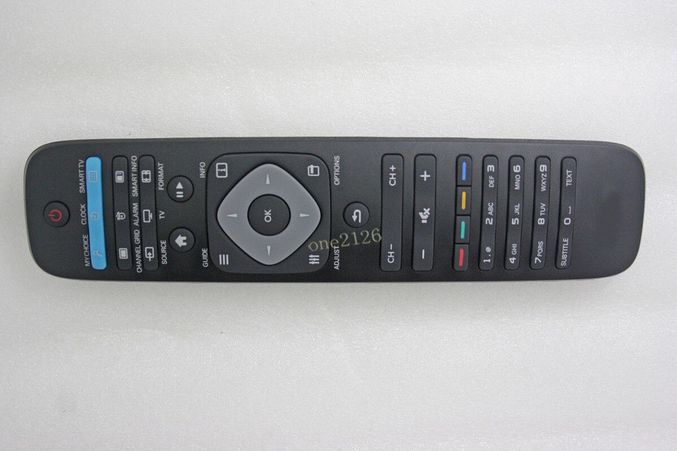 Télécommande De Remplacement Pour TV Philips 46PFL6606T/12 Et Modèles Similaires - Neuf Sous Blister