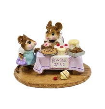 Wee Forest Folk M-220 Mousey's Bake Sale - Lavender Special (RETIRED)