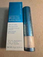 Colorescience Sunforgettable Brush on Sunscreen SPF 30 NIB FAIR 0.21 oz  Free Sh