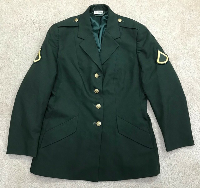 U S Army Women s Private First Class E3 Class A Uniform Coat Blouse 