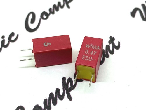 10x WIMA MKS2 0.01uF (10nF) 63V 5% Pitch 5mm Radial Film Capacitors - Germany