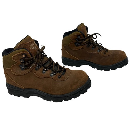 Hi-Tec Lady Utah Leather High Top Hiking Boots SZ 9 Backpacking Hunting Outdoor