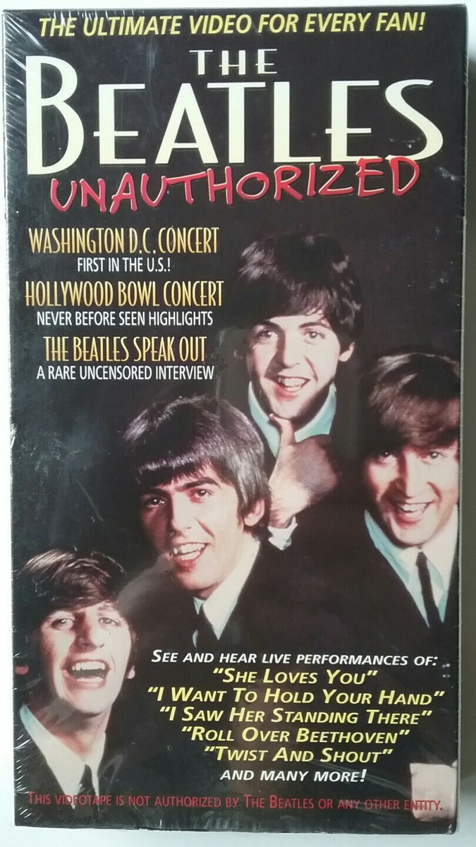 ザ・ビートルズ/ビートルズ・オン・TV [VHS] The Beatles - VHS Unauthorized 1996 Live Performances from the