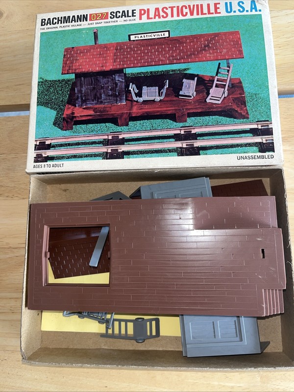 O-S Scale Bachmann Plasticville USA #1817 Loading Platform Complete In The Box