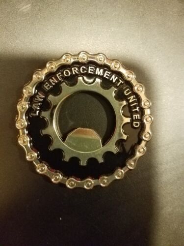 Challenge Coin, Bottle Opener, Law Enforcement United, Fundraiser - Picture 1 of 3