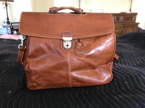 MULHOLLAND BROS. BROTHERS LEATHER BAG 