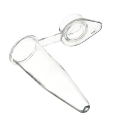PCR Tubes, Polypropylene - 0.2ml, Flat Cap - Pack of 100 - Eisco Labs