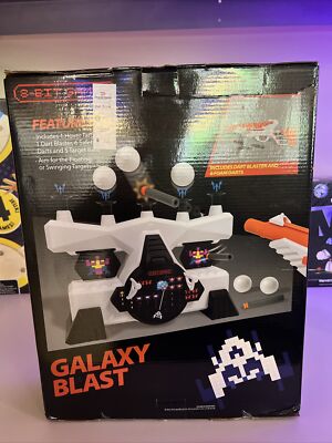 8-Bit Games Galaxy Blast Target Shooting Game Galaga BRAND NEW