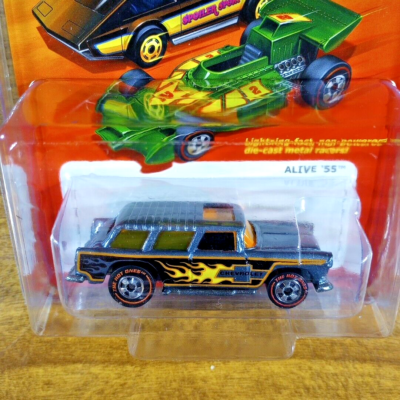 Hot Wheels The Hot Ones Chase Redline Alive '55 MF Gray 2011 Chevy