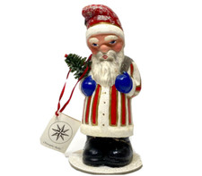 Vintage Candy Container Radko Ino Schaller Paper Mache Santa Claus 1999 59/600