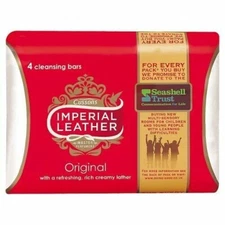Imperial Leather Original Creamy Ivory Bar Soap Pack of 4 x 100g Uk Seller
