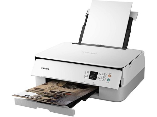 CANON Pixma TS5320 Wireless Inkjet All-in-one Printer - White - 第 2/5 張圖片