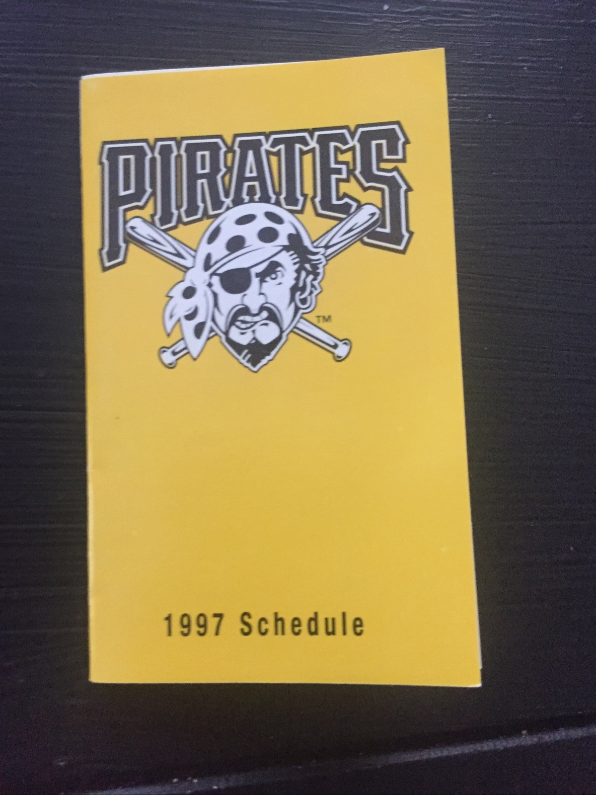 1997 Pittsburgh Pirates Baseball Schedule Giant Eagle ⚾️‼️ eBay