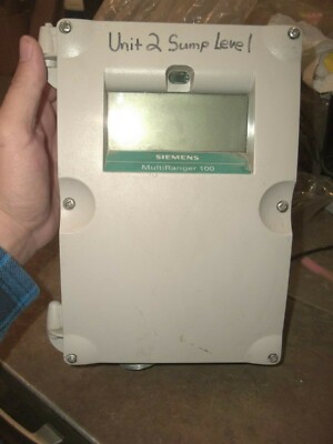 SIEMENS 7ML50331AA002A MULTIRANGER 100 ULTRASONIC LEVEL TRANSMITTER (641)