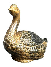 VINTAGE Ceramic Pottery Duck Realistic Preowned