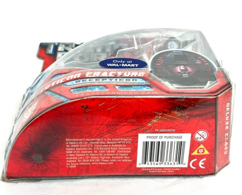 Transformers Fracture 2008 Deluxe Class Allspark Power Hasbro Decepticon Walmart - Picture 6 of 6