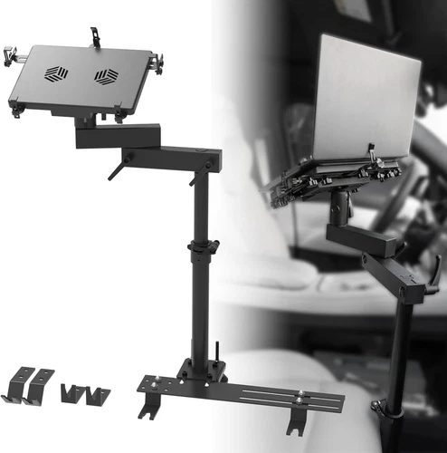 ELITEWILL Laptop Vehicle Mount Computer Seat Mount For Auto Van Truck Universal