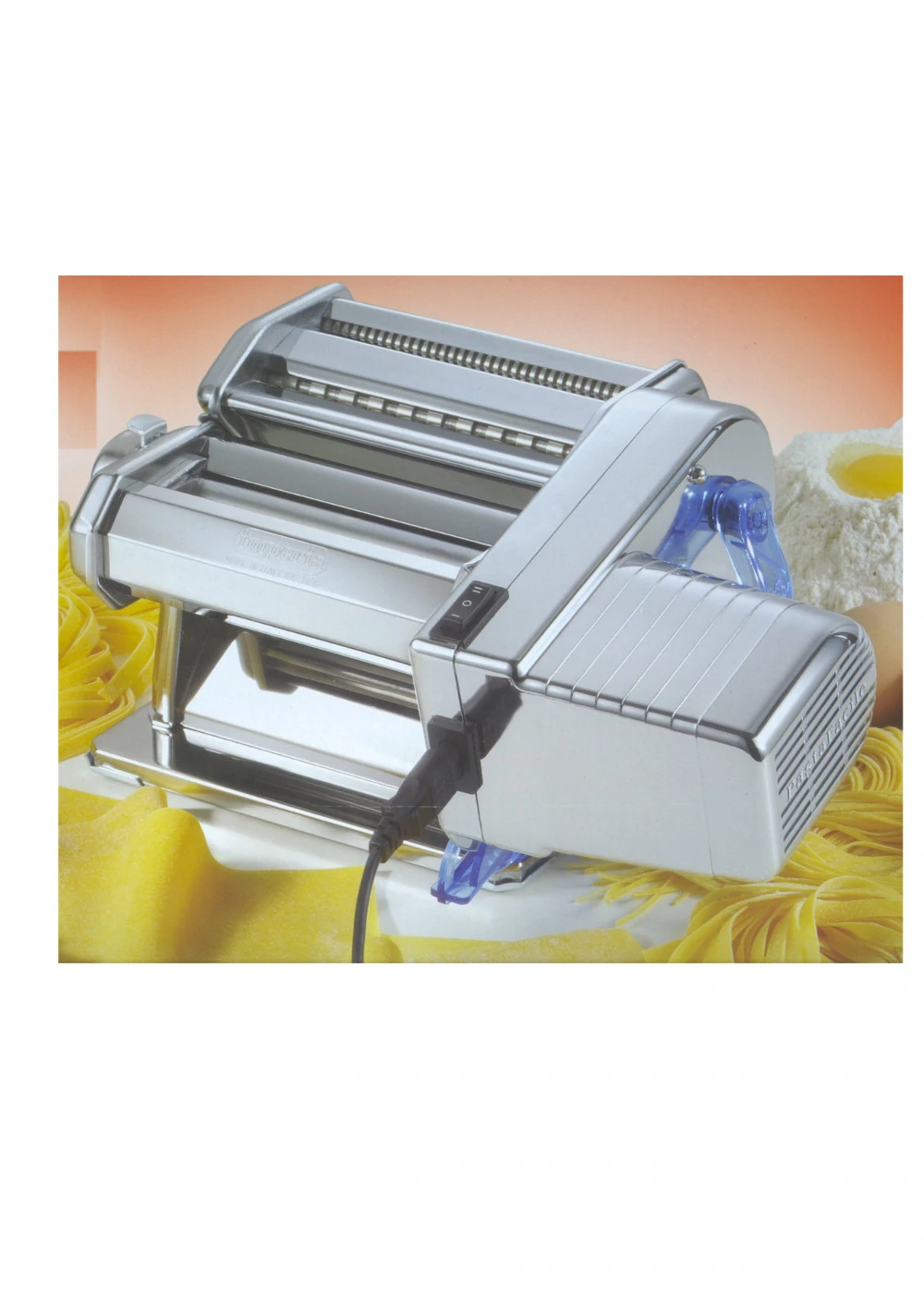 Imperia Electric Macchina per Pasta + Motore Pasta Facile