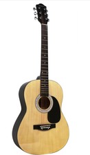 Martin Smith Acoustic Guitar With Guitar Strings, Plectrums & Guitar Straps