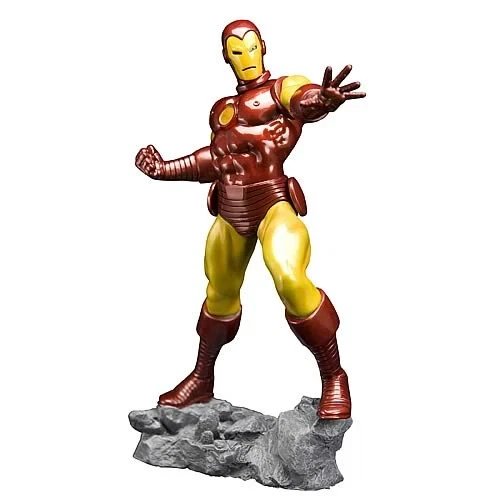 Nuevo/Sellado Kotobukiya Iron Man Bellas Artes Estatua Serie Clásica Vengadores Marvel Foto 3 de 4
