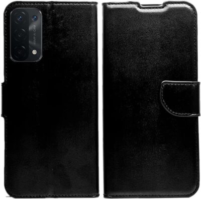 Custodia A Libro Con Pelle PU E TPU Per Xiaomi Redmi Note 11 / Note 11S 4G - Antiurto, Con Porta Carte E Supporto, Blu