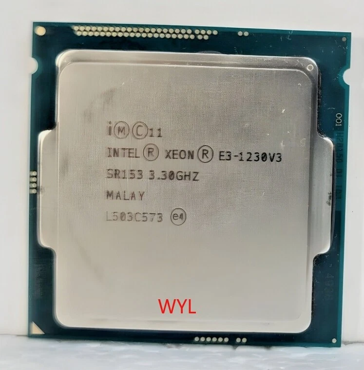 Intel Xeon E3-1230v3 SR153 3.3GHz Quad Core 4 Core / 8 Threads LGA1150 Processor - Image 2 of 4