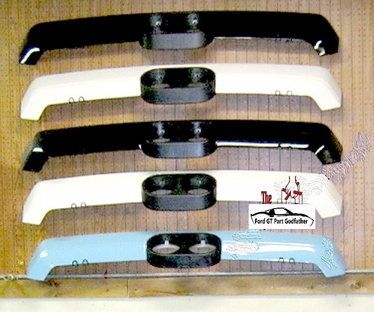 2005,2006 FORD GT GT40 SUPERCAR FACTORY REAR IMPACT BUMPER MARK IV RED 05/06