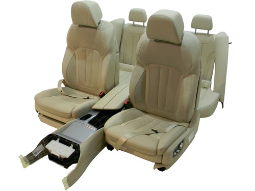 BMW G30 Lederausstattung Komfortsitze Sitze Seats Leder DAKOTA CANBERRABEIGE