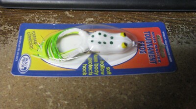 SnagProof tournament frog,  white, NOS, NIP, free shipping