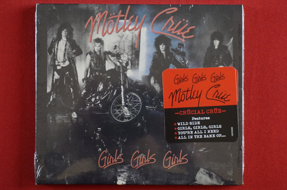 Motley Crue Girls Girls Girls CD Wild Side You're All I Need