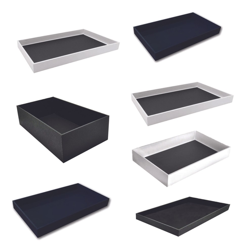 Jewelry Display Tray Assorted Size - Leatherette Jewelry Tray 14-3/4" x 8-1/4"
