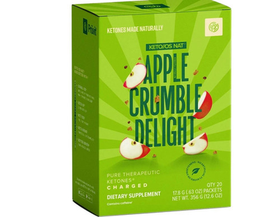 #ad #ad PRUVIT Keto OS NAT APPLE CRUMBLE DELIGTH Charged 20 Pack Sealed New Free Ship $83.99