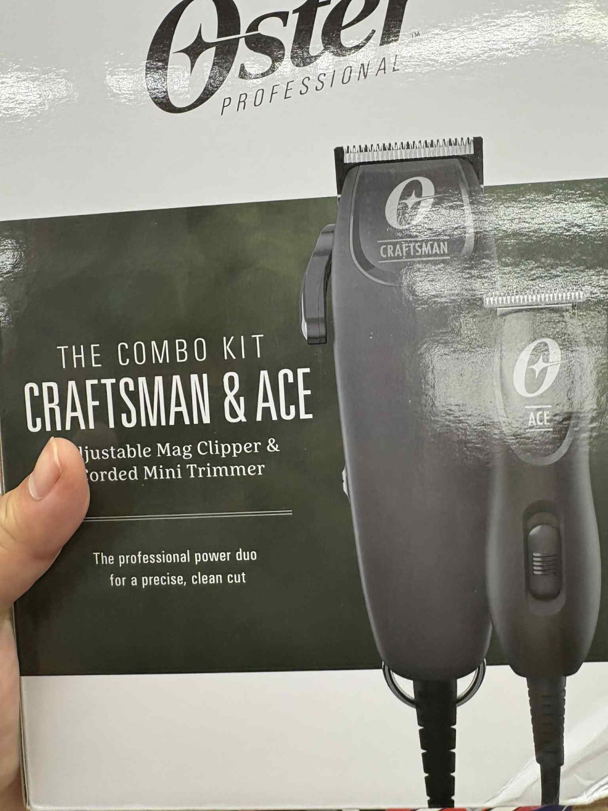Oster Professional Combo Craftsman Clipper & Ace Mini Trimme