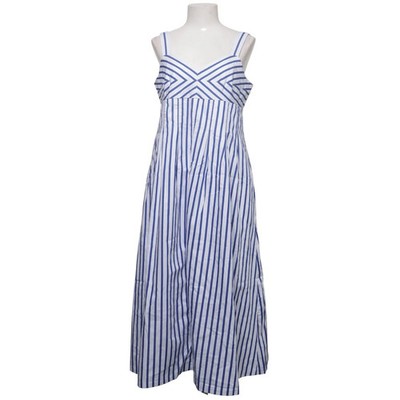 Talbots, Kleid, Größe: 36, Blau/Weiß, Baumwolle, Streifen, Damen #QiH