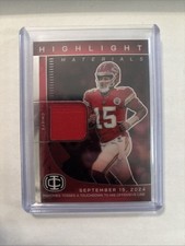 2025 Panini Icon Collection Patrick Mahomes II Highlight Materials Patch 