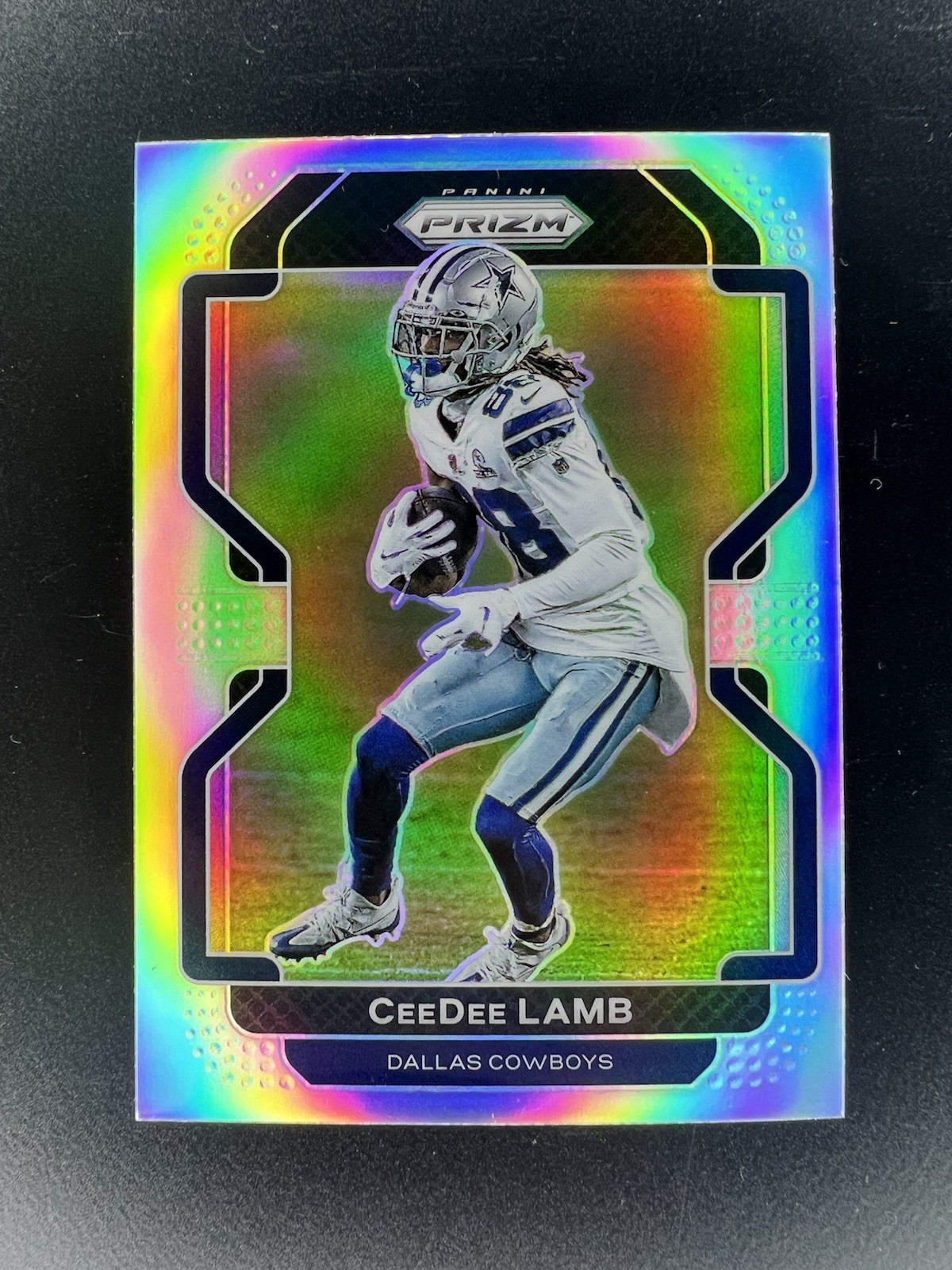 2021 Panini Prizm #239 CeeDee Lamb Silver Prizm Dallas Cowboys
