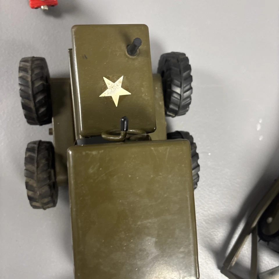 Tonka Green Military Vehicles (1960's), Complete Set of Series GR2-2431 - Image 4 of 4