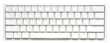 Ducky One 2 Pro Mini White Edition Mechanical Keyboard, RGB LED - Kailh White...