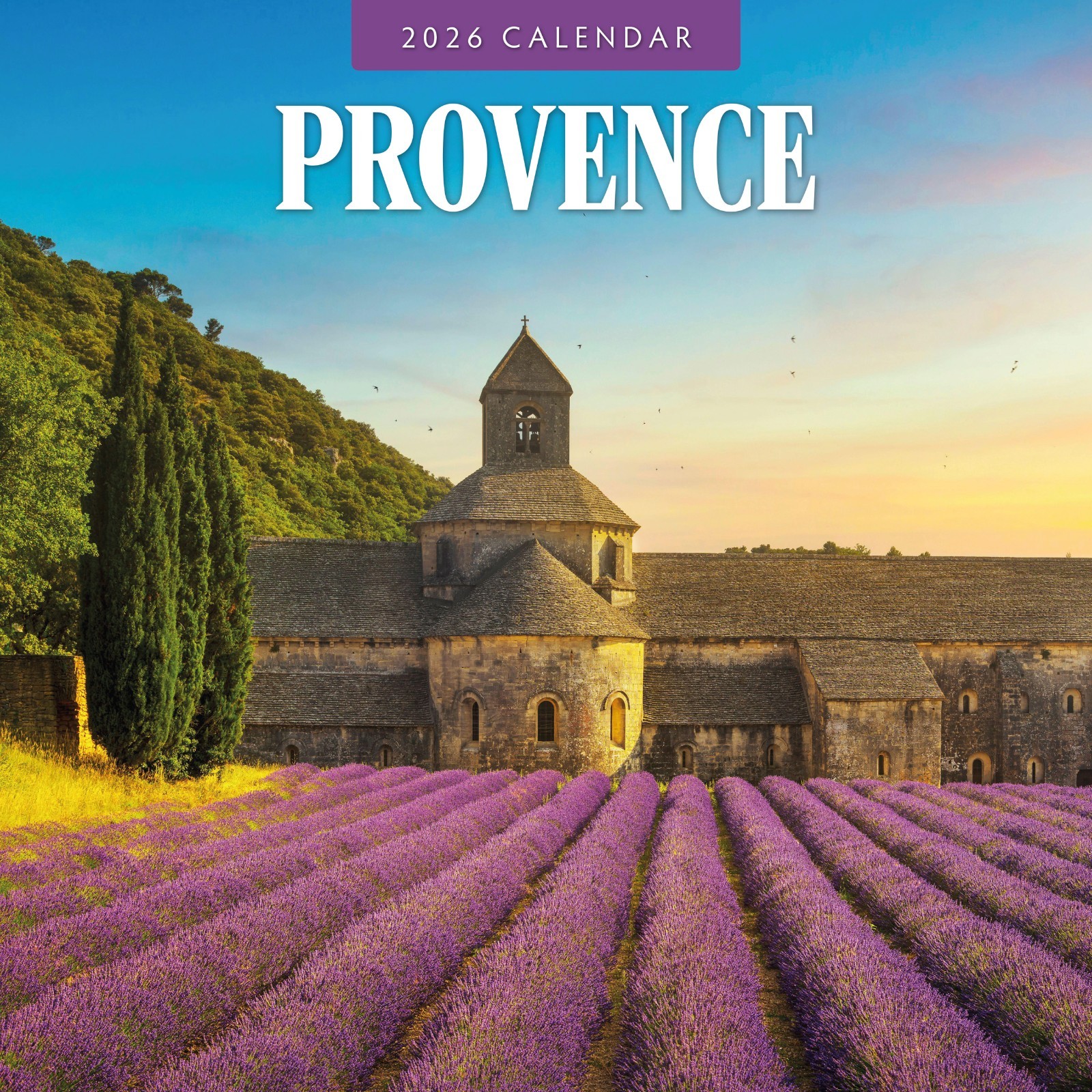 Provence 2026 Square Wall Calendar