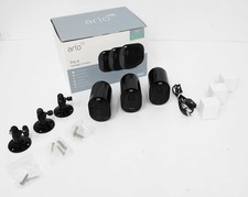 Arlo Pro 4 Spotlight Wireless Security Cameras VMC4350B 3-Pack - Black
