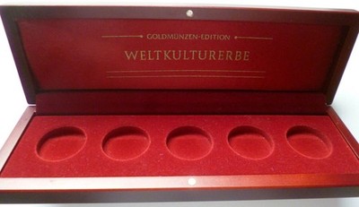 Original Pro Collect Münzkassette ''UNESCO Weltkulturerbe'' für 5 x 100 Euro
