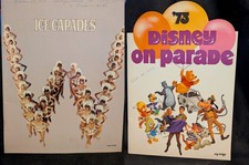 1972 Souvenir Programs,Ice Capades 1973,Disney on Parade VG Condition PET RESCUE