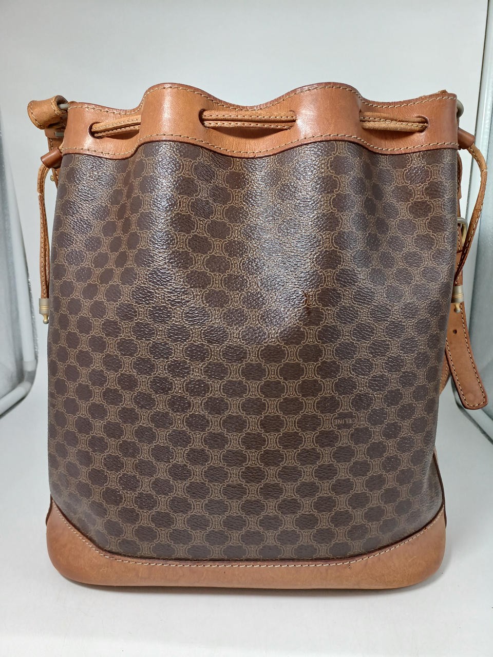 Shoulder Bag Model Macadam Pattern Drawstring Sho… - image 3